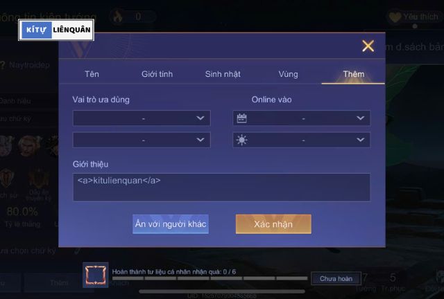 đổi chữ ký thành màu xanh