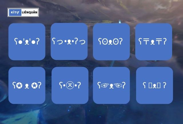 kí tự hình gấu Liên Quân