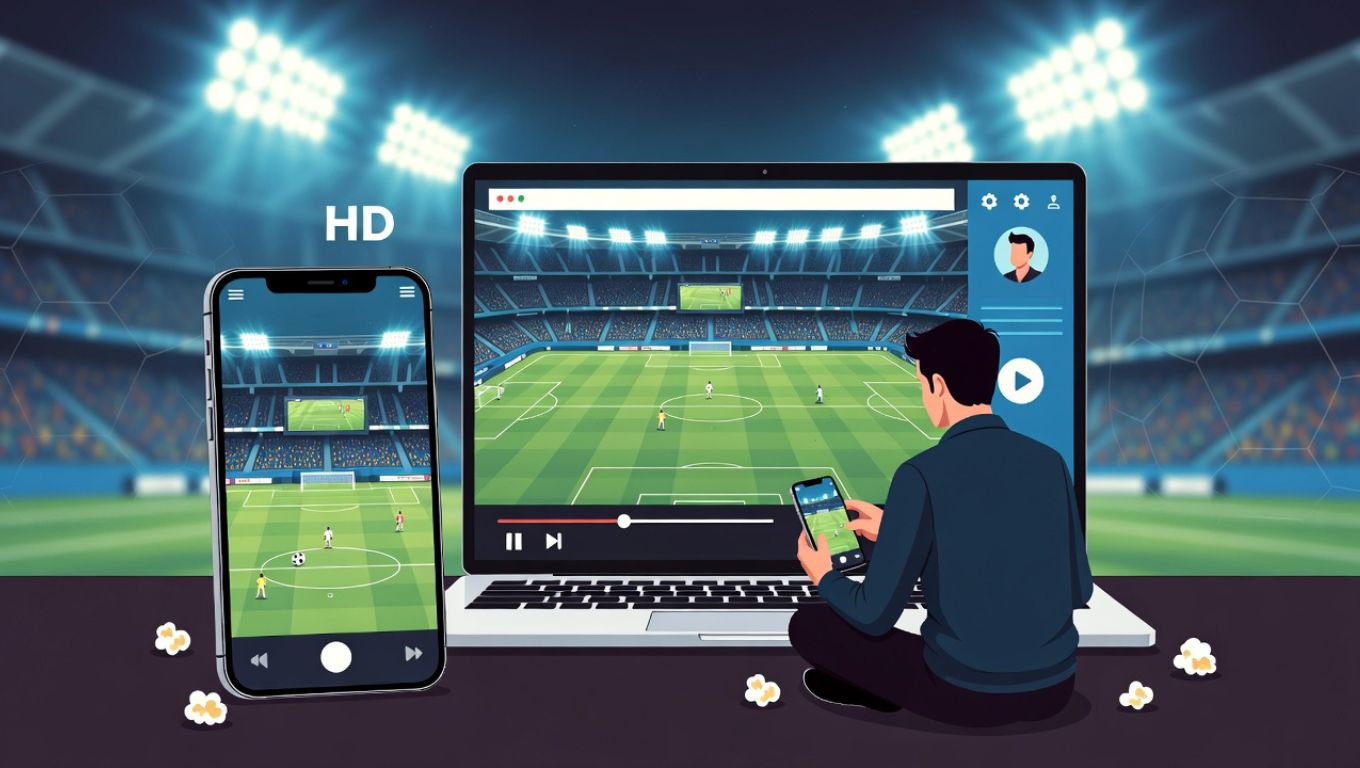 Nền tảng xem bóng đá HD